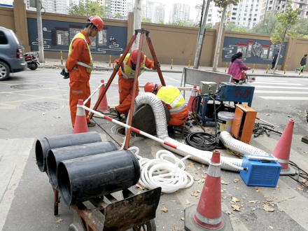 北京市怀柔区居民小区排水系统改造